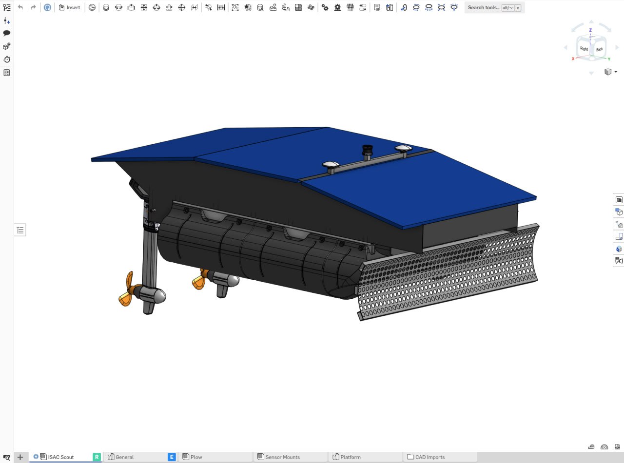 ISAC Scout interceptor vessel for sargassum redirection