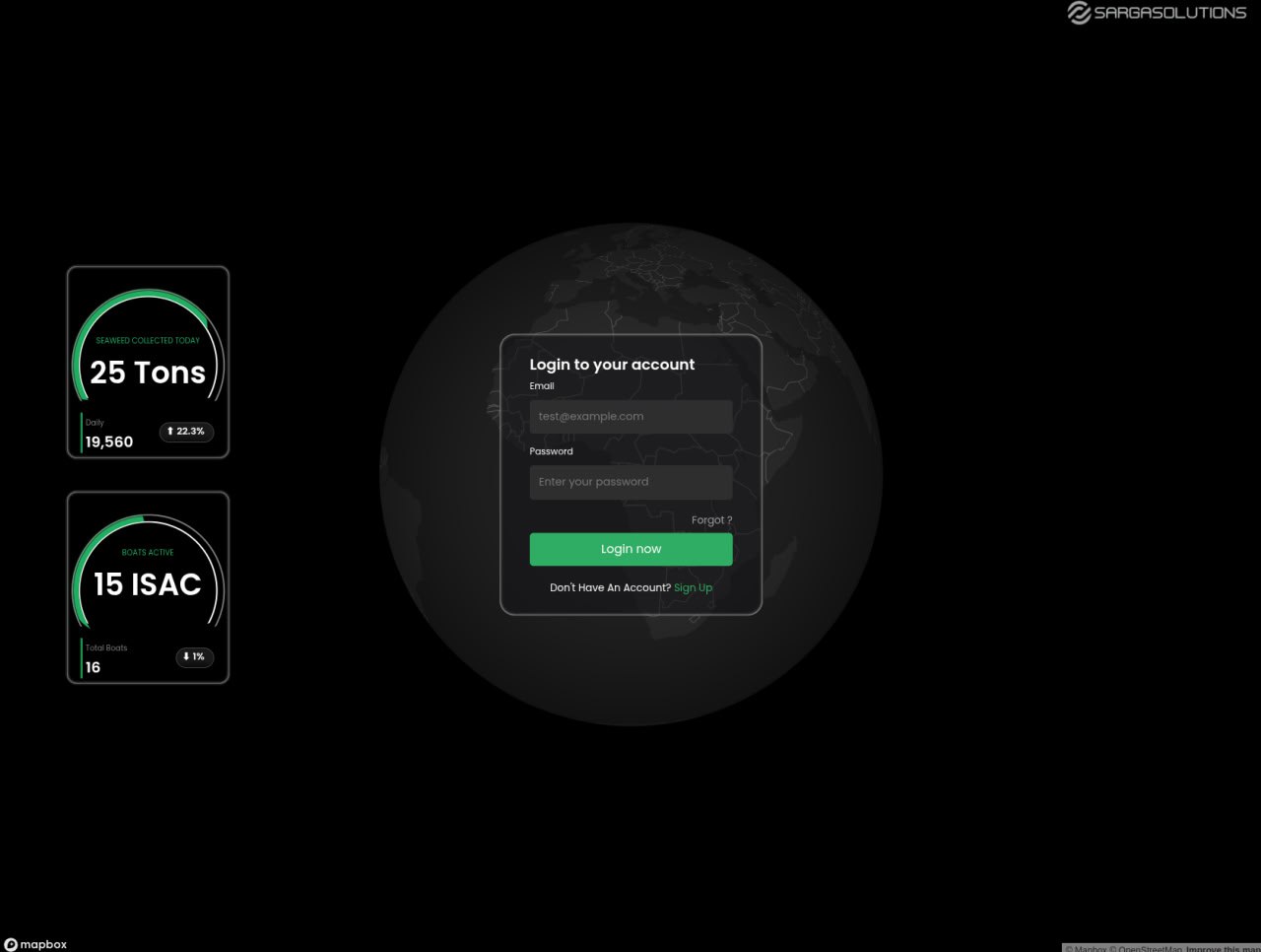 Real-time analytics and mission control interface